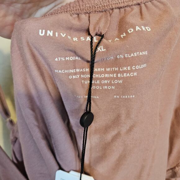 Universal Standard Pajama Set Cami Shorts Mauve Size 34 36 Lounge Sleep At Home - Picture 5 of 11